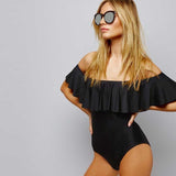 Monokini Maillots De Bain Sur L'épaule 1 pièce