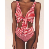 Maillot de bain taille haute Push Up -banana moon-