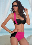 Maillot De Bain Taille Haute Push Up Bikin