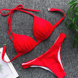 Maillot de bain bikini Push-Up Deux pièces