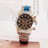 ♔Rolex Daytona série "montres importé du siége" mouvement mécanique